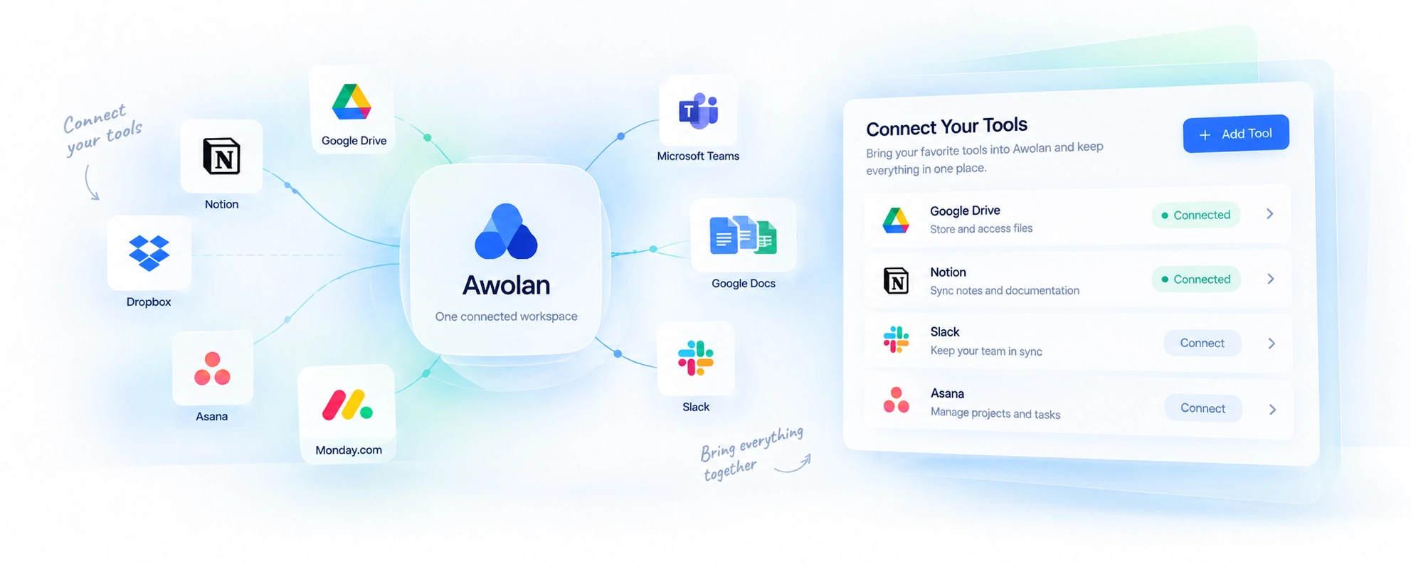 Digital tools hub